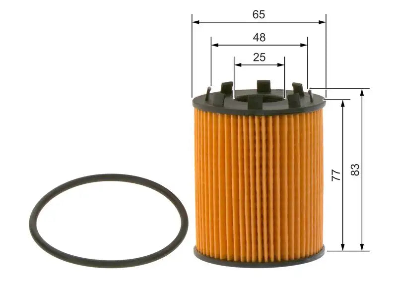BOSCH 1457429256 Yağ Filtresi